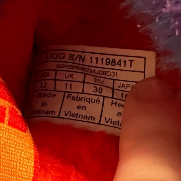 UGG | Fluff Yeah Slide Cali Collage | Toddler | 12 - Picture 5 of 5